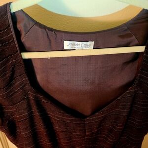 Margaret O'Leary Brown Dress